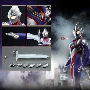 Amazon.co.jp: Threezero FigZero ウルトラマンティガ マルチ